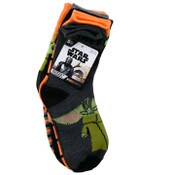 Wholesale - 5pk BOYS THE MANDALORIAN HALLOWEEN SOCKS ASST SIZE 4-6 & 6-8 C/P 60, UPC: 193159138516